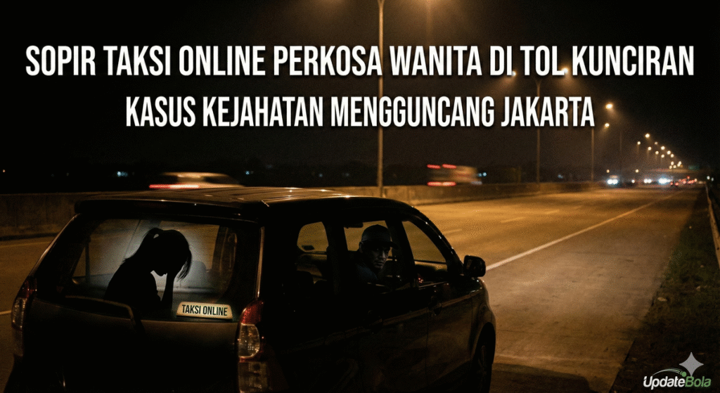sopir taksi online perkosa wanita, kekerasan Tol Kunciran, kasus kekerasan taksi online, ancaman pistol, berita kriminal, laporan kekerasan seksual