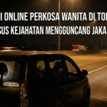 sopir taksi online perkosa wanita, kekerasan Tol Kunciran, kasus kekerasan taksi online, ancaman pistol, berita kriminal, laporan kekerasan seksual