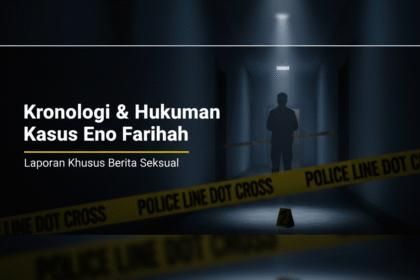 Analisis lengkap kronologi, motif pelaku, kondisi korban, wawancara pelaku, dan hukuman kasus tragis Eno Farihah dalam laporan Berita Seksual.
