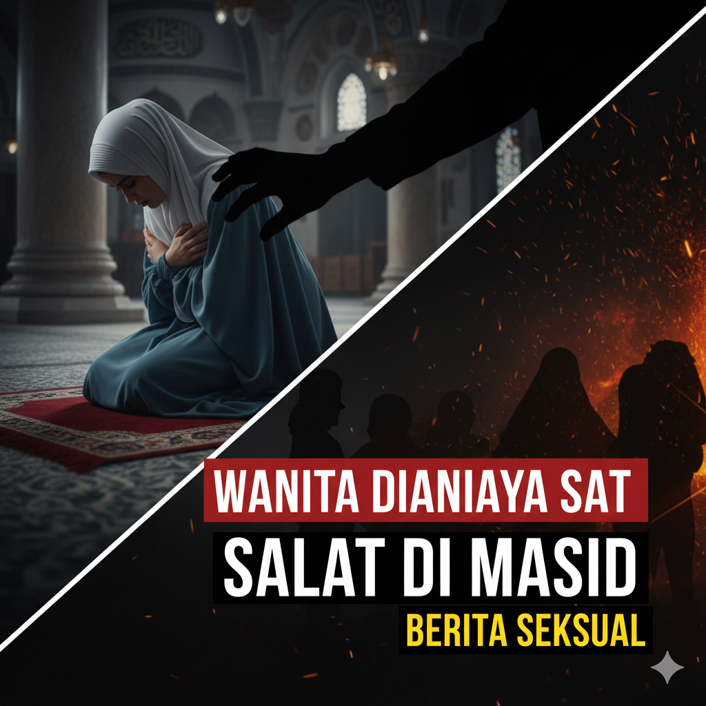 Kronologi lengkap kasus pelecehan dan penganiayaan terhadap wanita muda yang sedang salat di masjid Bandar Lampung. Polisi telah menangkap pelaku.