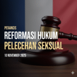 Perancis mengadopsi reformasi hukum pelecehan seksual dan pemerkosaan dengan definisi baru. Langkah ini penting dalam memperkuat perlindungan hak korban dan meningkatkan kesadaran masyarakat.