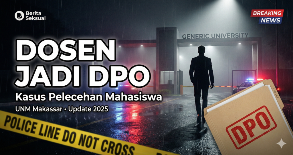 dosen UNM jadi DPO, pelecehan mahasiswa UNM, kasus pelecehan kampus Makassar, tersangka pelecehan UNM, DPO Makassar, kekerasan seksual di kampus, berita seksual, kronologi pelecehan kampus, cara melapor pelecehan, perlindungan korban