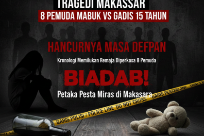 pemerkosaan makassar, berita kriminal makassar, gadis 15 tahun diperkosa, 8 pemuda mabuk, kasus pencabulan anak, polrestabes makassar, berita viral hari ini, kekerasan seksual anak, hukum perlindungan anak