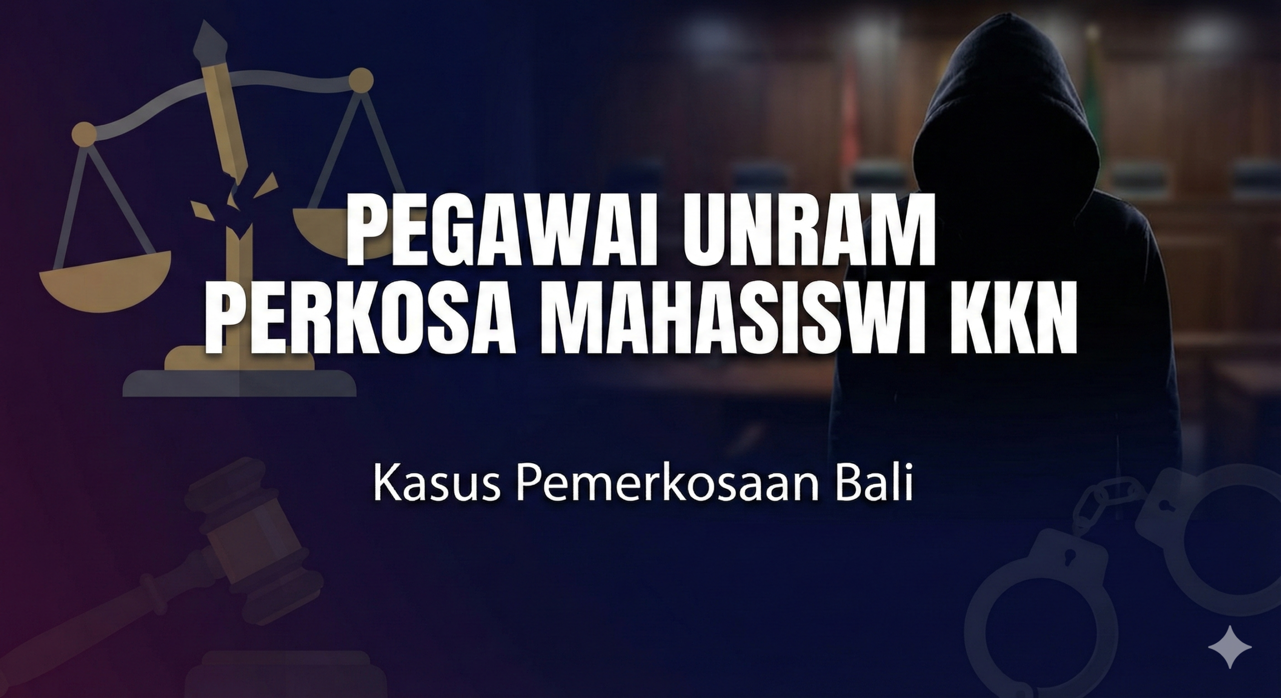 Bekas pegawai Unram, pemerkosaan KKN Bali, mahasiswi KKN, kejahatan seksual, berita seksual, dampak psikologis korban, hukum kekerasan seksual, Berita Seksual