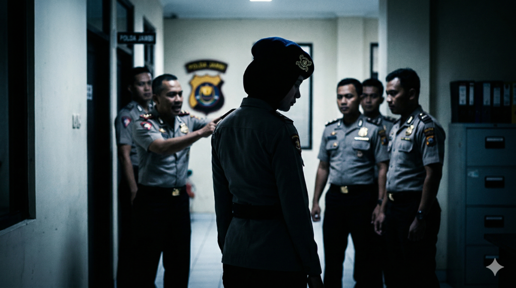 pelecehan calon polwan jambi, oknum polisi jambi, skandal polda jambi, etik polri, berita kriminal jambi